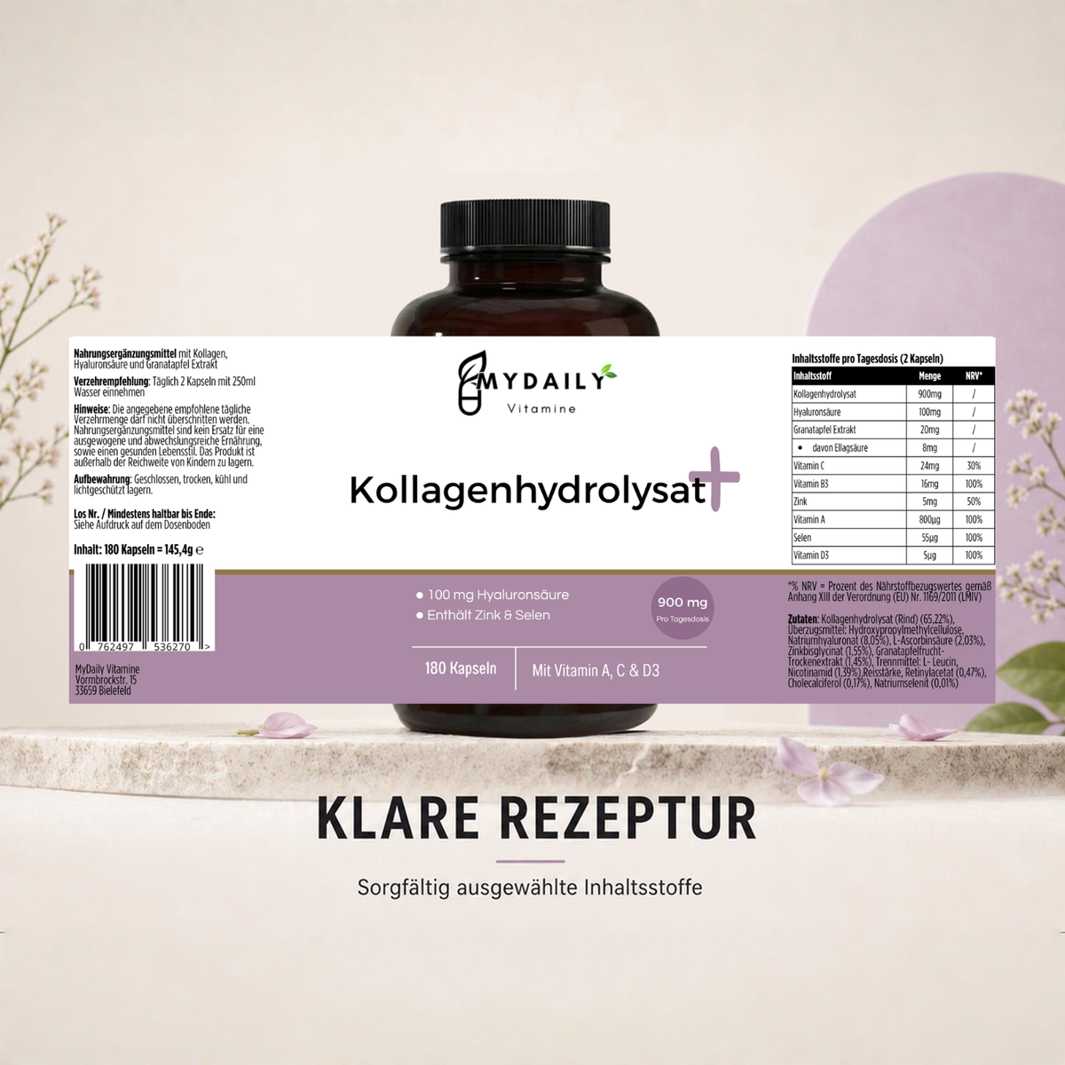 Premium Kollagenhydrolysat PLUS